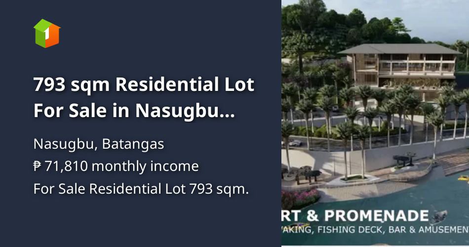 793 sqm Residential Lot For Sale in Nasugbu Batangas [Lot 🚜] (November