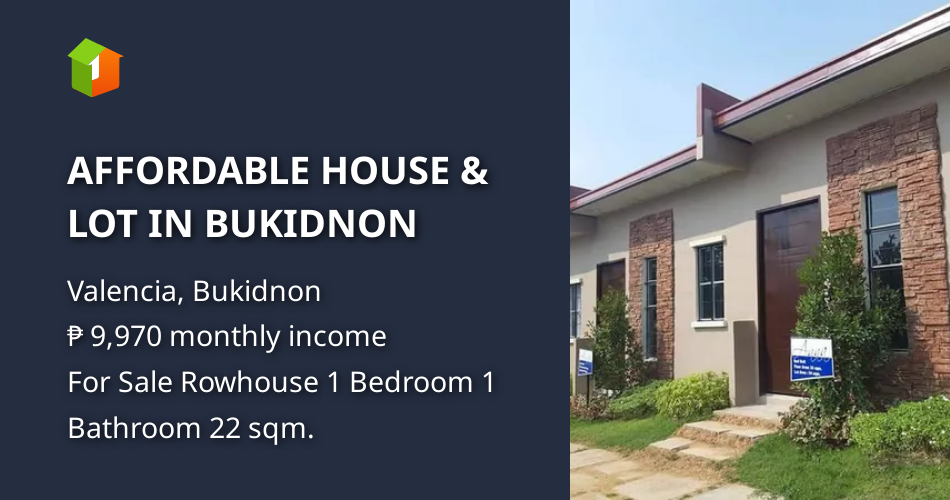 AFFORDABLE HOUSE & LOT IN BUKIDNON [House and Lot 🏘️] (November 2021