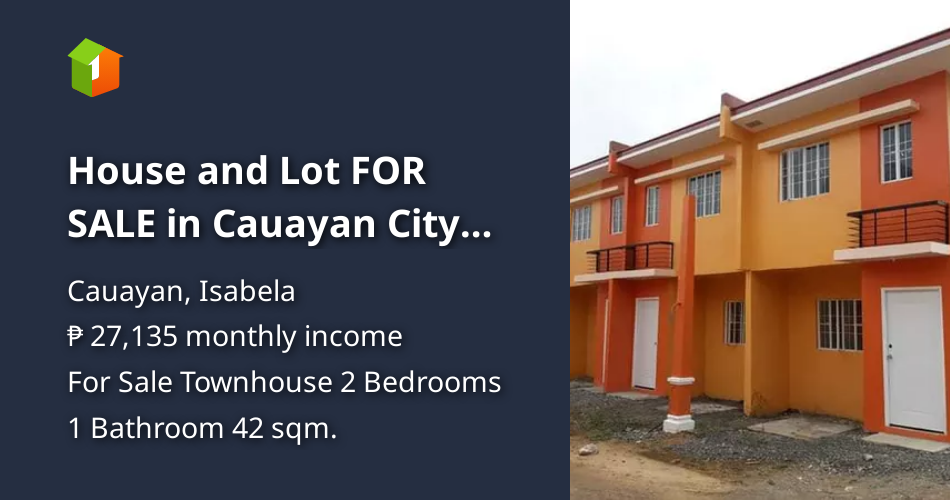House and Lot FOR SALE in Cauayan City Isabela Ready For Occupancy