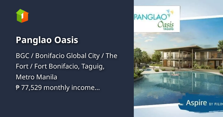 Panglao Oasis [Condos 🏙️] (January 2023) in BGC / Bonifacio Global City ...