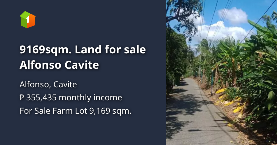 9169sqm. Land for sale Alfonso Cavite [Lot 🚜] (June 2024) in Alfonso