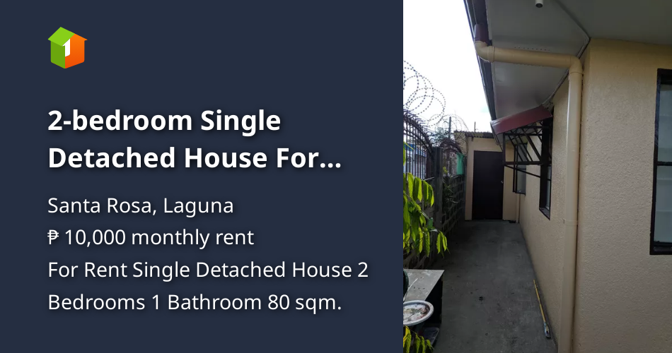 2bedroom Single Detached House For Rent in Santa Rosa Laguna.San Lore