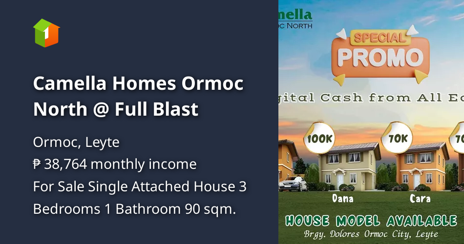 Camella Homes Ormoc North Full Blast [House and Lot 🏘️] (February