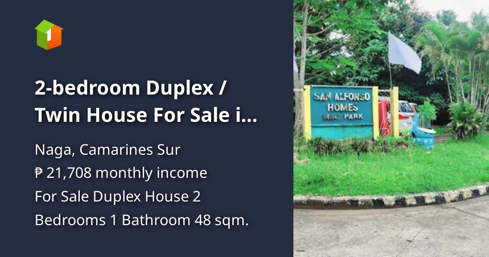 2bedroom Duplex / Twin House For Sale in Naga Camarines Sur [House and