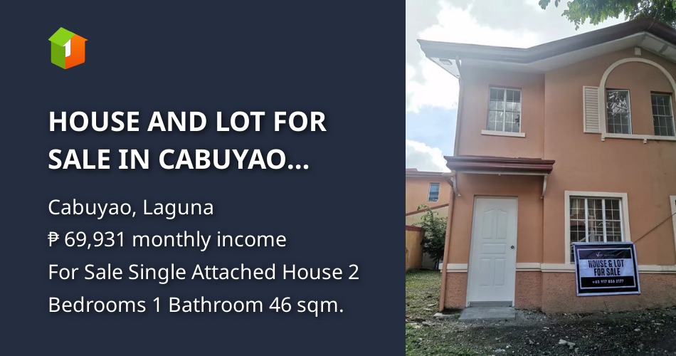 HOUSE AND LOT FOR SALE IN CABUYAO LAGUNA [House and Lot 🏘️] (December