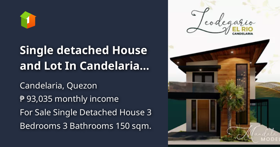 Single detached House and Lot In Candelaria Quezon [Houses and Lots 🏘️ ...