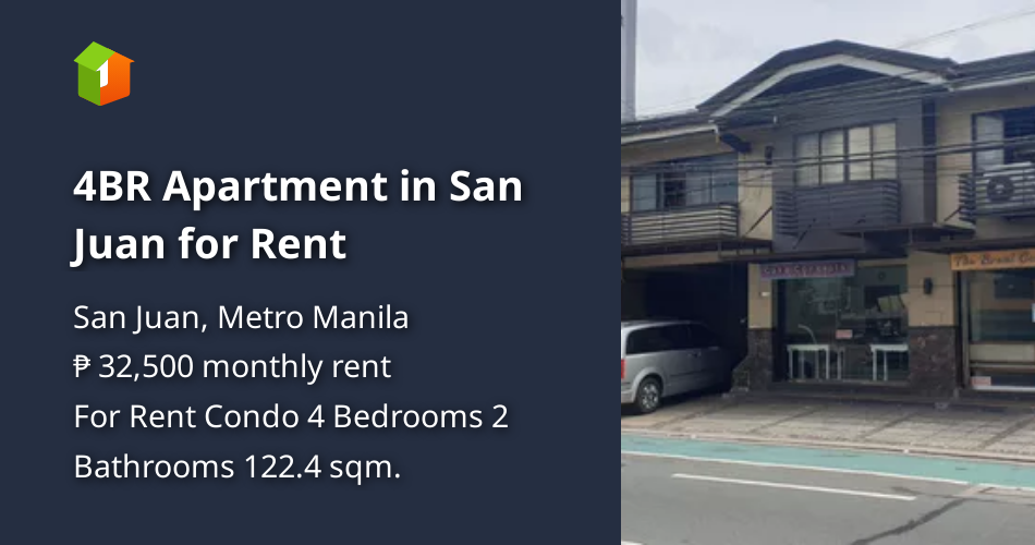 4BR Apartment in San Juan for Rent [Condo 🏙️] (September 2023) in San
