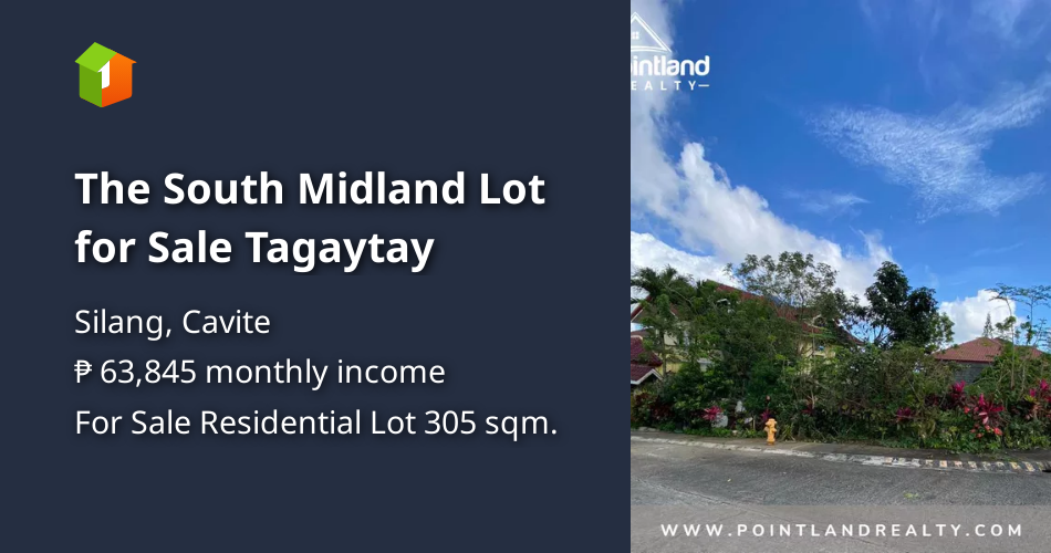 The South Midland Lot for Sale Tagaytay [Lot 🚜] (May 2024) in Silang