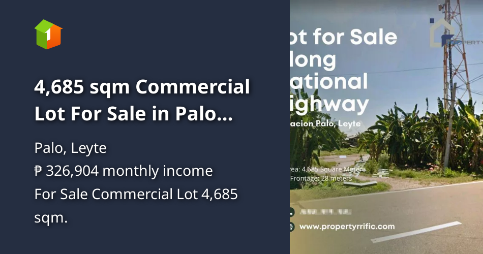 4,685 sqm Commercial Lot For Sale in Palo Leyte [Lot 🚜] (May 2023) in