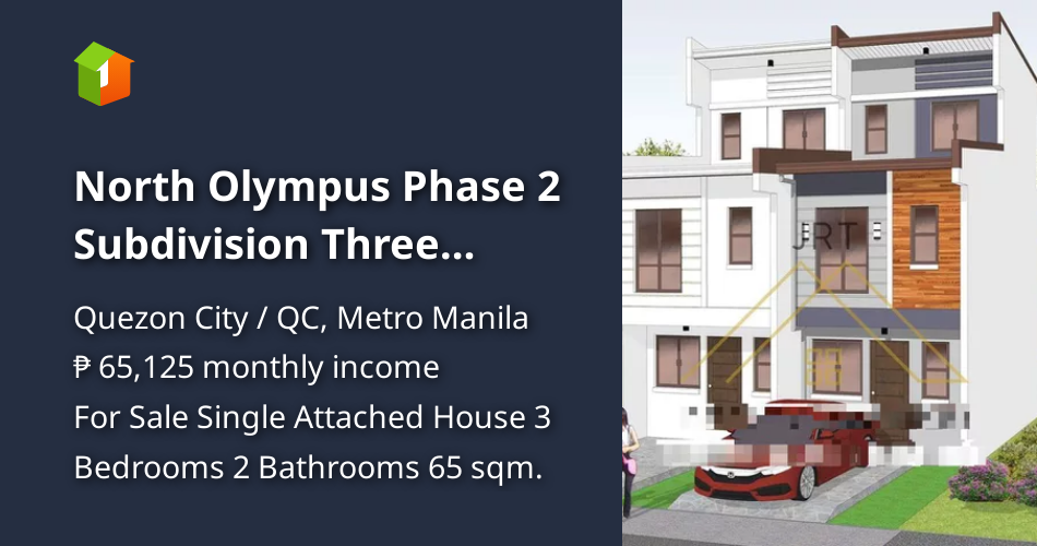 North Olympus Phase 2 Subdivision Three Storey Single Unit in Qc [House