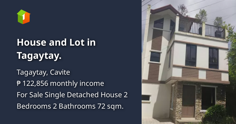 House and Lot in Tagaytay. [House and Lot 🏘️] (October 2023) in