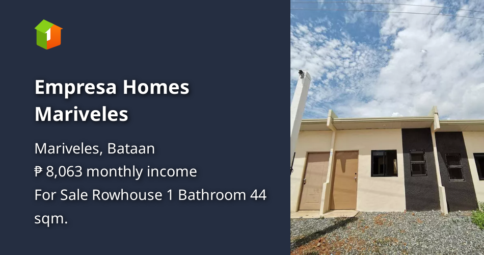 Empresa Homes Mariveles [House and Lot 🏘️] (August 2023) in Mariveles