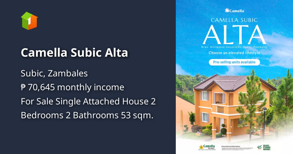 Camella Subic Alta [House and Lot 🏘️] (February 2023) in Subic