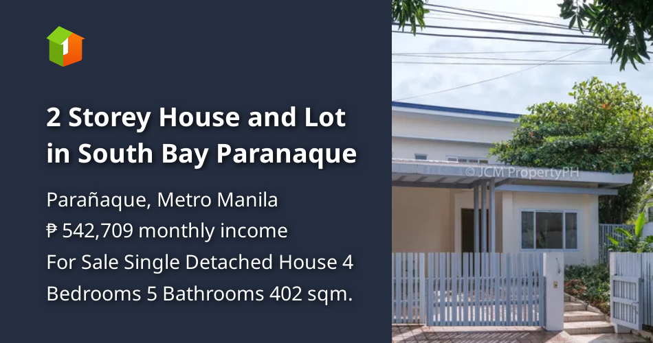 2 Storey House and Lot in South Bay Paranaque [House and Lot 🏘️] (September 2022) in Parañaque