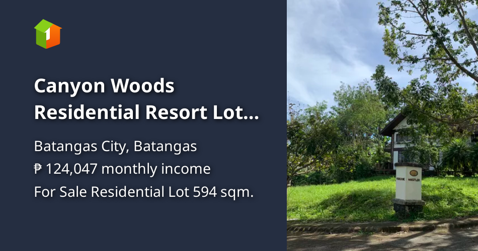 Canyon Woods Residential Resort Lot for sale! [Lot 🚜] (June 2023) in