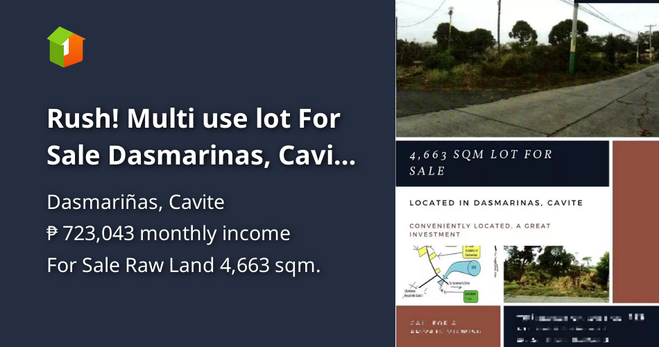 Rush! Lot For Sale Dasmarinas, Cavite (Amuntay Road) [Lot 🚜] (September