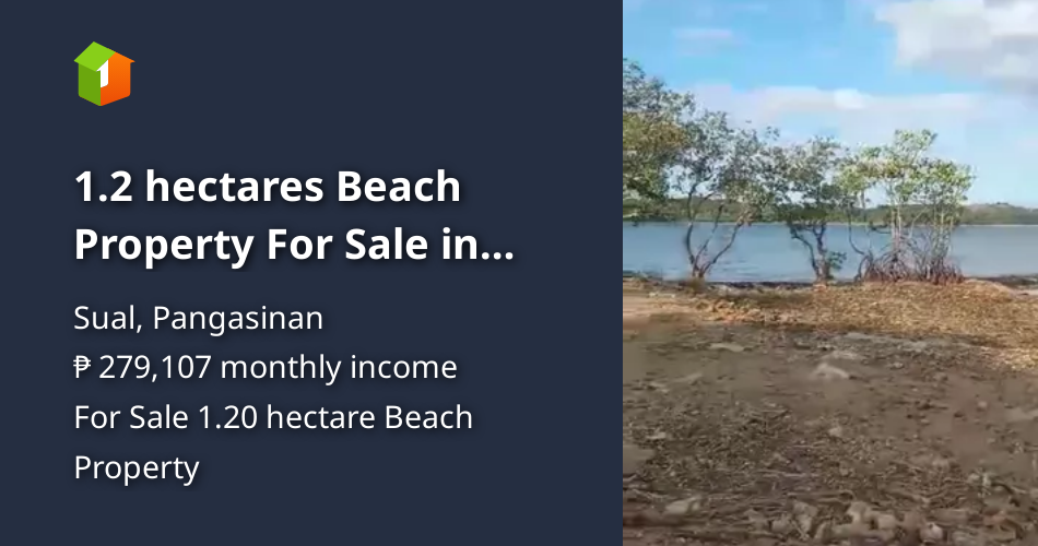 1.2 hectares Beach Property For Sale in Sual Pangasinan [Beach Property