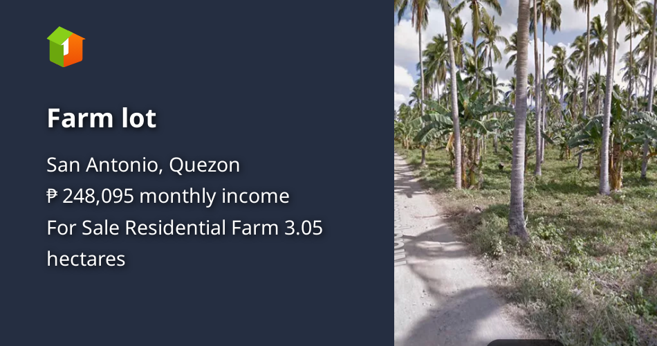 Farm lot [Lot 🚜] (March 2022) in San Antonio, Quezon for sale FSBO