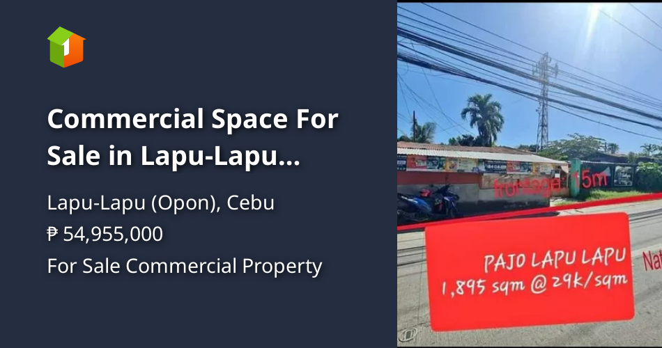 Commercial Space For Sale in LapuLapu (Opon) Cebu Property