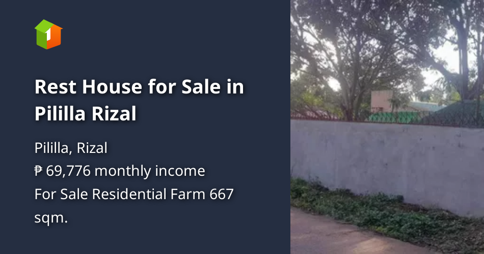 Rest House for Sale in Pililla Rizal [Lots 🚜] (January 2024) in Pililla