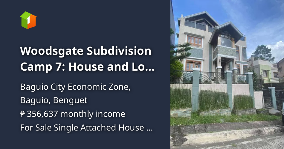 Woodsgate Subdivision Camp 7 House and Lot For Sale [House and Lot 🏘️