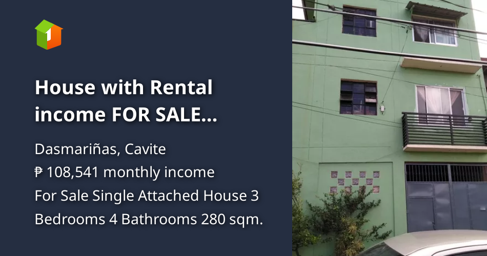 House with Rental FOR SALE CAVITE Near Malls EAC Medical Center [House and Lot 🏘️