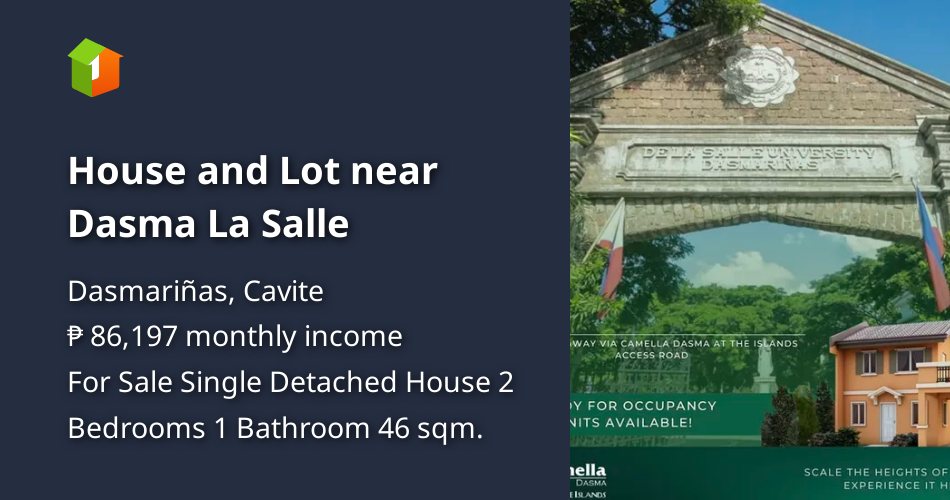 House and Lot near Dasma La Salle [House and Lot 🏘️] (July 2024) in