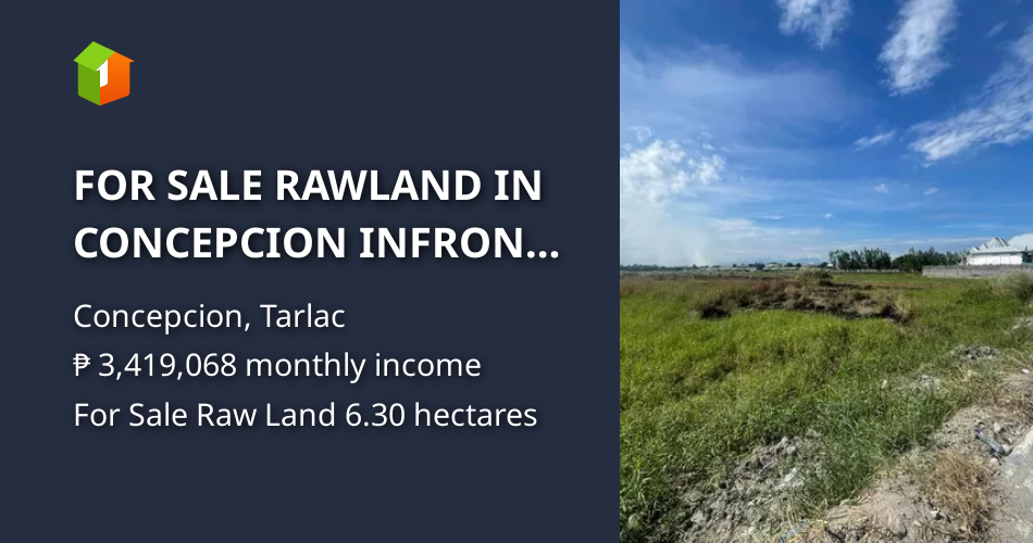 FOR SALE RAWLAND IN CONCEPCION INFRONT OF ONGOING ATRIUM CENTER TARLAC
