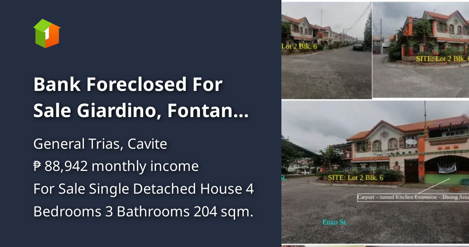 Bank Foreclosed For Sale Giardino, Fontana at IL Giardino Residences