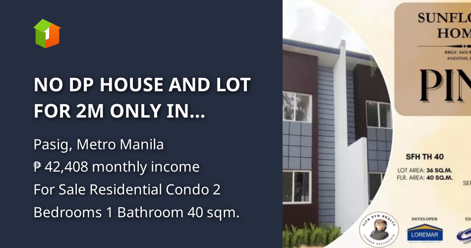 6K MONTHLY RENT TO OWN PASIG EAST ORTIGAS CAINTA RIZAL ANTIPOLO [Condo