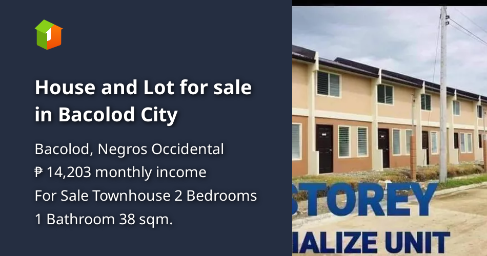 House and Lot for sale in Bacolod City [House and Lot 🏘️] (October 2022