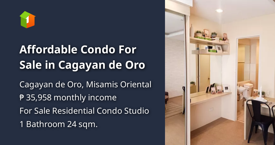 Affordable Condo For Sale in Cagayan de Oro [Condo 🏙️] (February 2022
