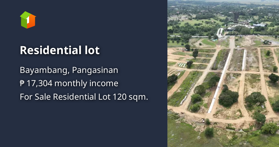 Residential lot [Lot 🚜] (June 2023) in Bayambang, Pangasinan for sale