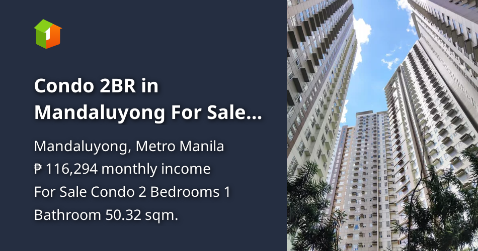 Condo 2BR in Mandaluyong For Sale PRE SELLING Turnover 2024 [Condo 🏙️