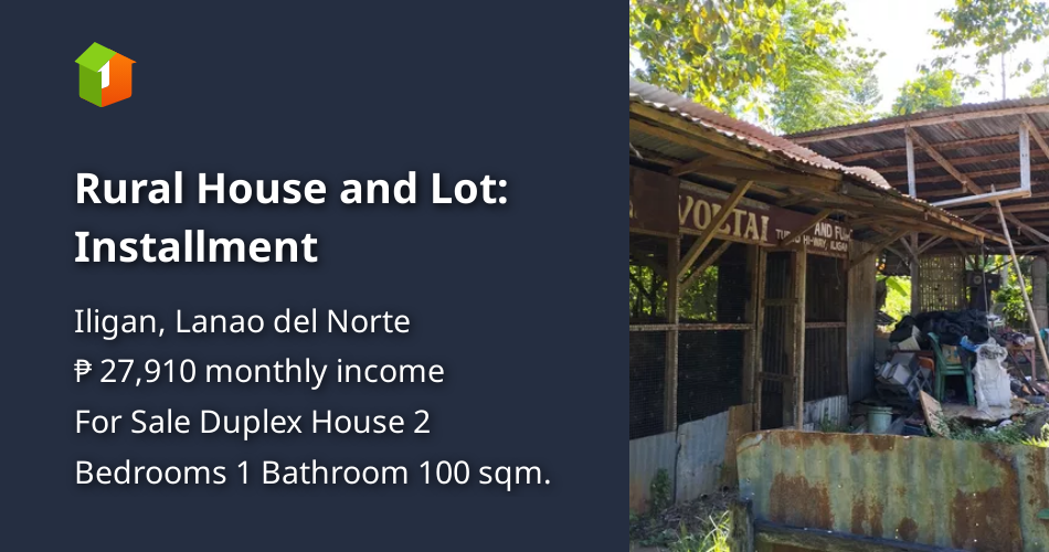 Rural House and Lot Installment [House and Lot 🏘️] (June 2024) in