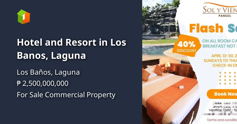 Hotel and Resort in Los Banos, Laguna Property 🏭] (January