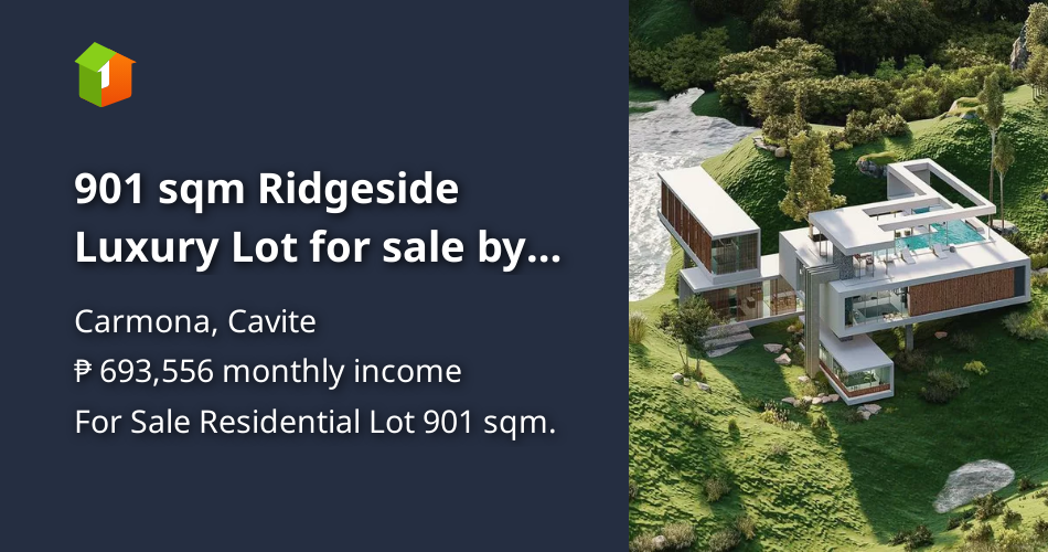 901 sqm Ridgeside Luxury Lot for sale by Ayala Land Premier [Lot 🚜