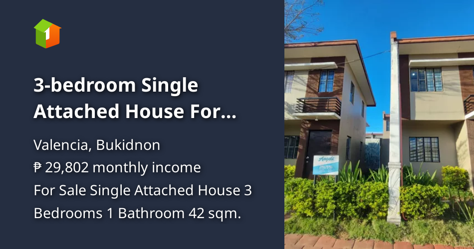 3bedroom Single Attached House For Sale in Valencia Bukidnon [House