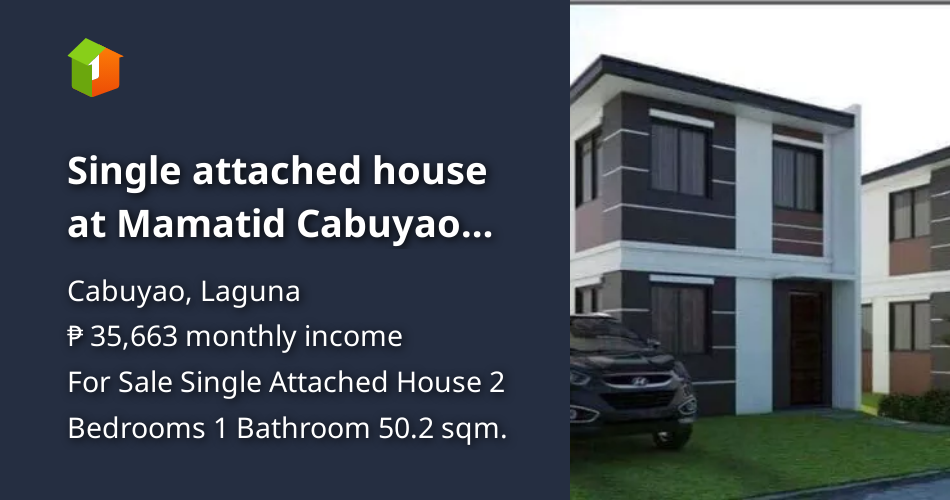 Single attached house at Mamatid Cabuyao City Laguna [House and Lot 🏘️