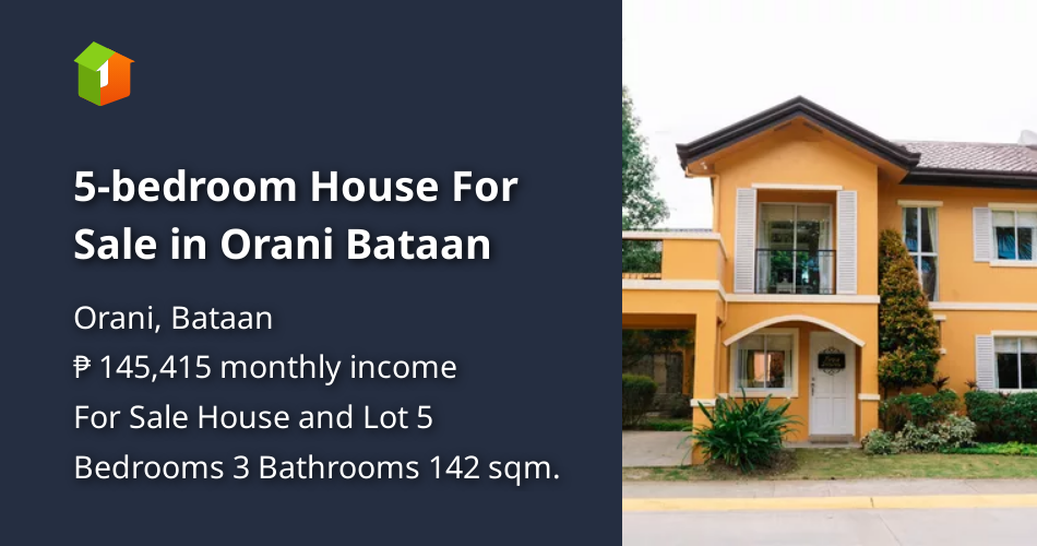 5bedroom House For Sale in Orani Bataan [House and Lot 🏘️] (February