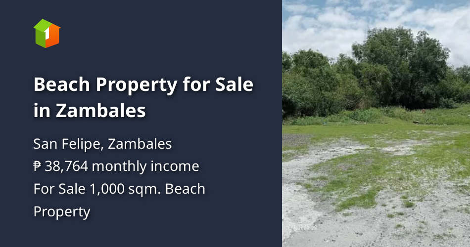 Beach Property for Sale in Zambales [Beach Property 🏖️] (August 2024