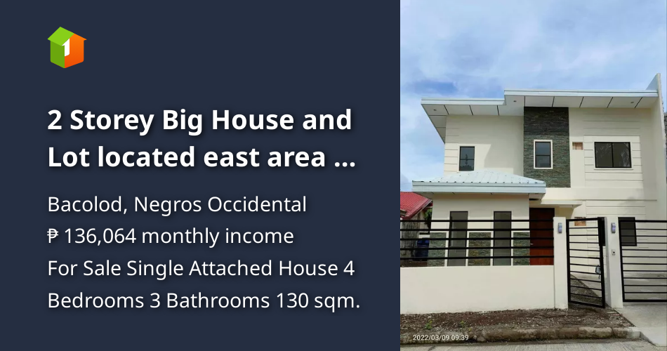 2 Storey Big House and Lot located east area of Bacolod [Houses and ...