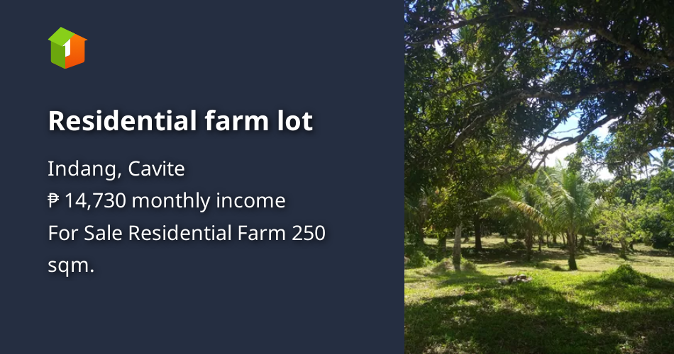 Residential farm lot [Lot 🚜] (April 2023) in Indang, Cavite for sale