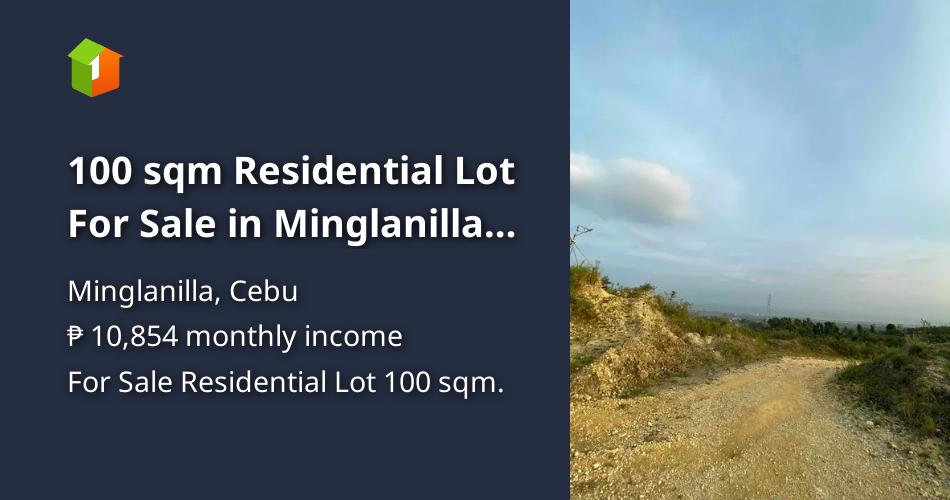 100 sqm Residential Lot For Sale in Minglanilla Cebu [Lots 🚜] (November