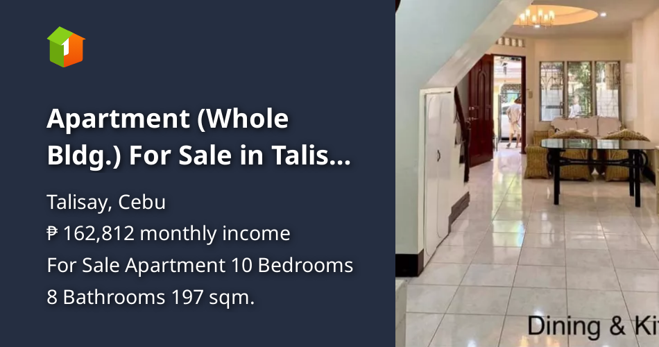 Apartment (Whole Bldg.) For Sale in Talisay Cebu [Condo 🏙️] (December