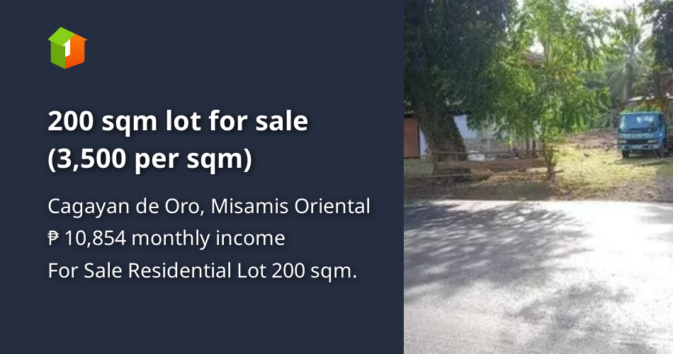 200 sqm lot for sale (3,500 per sqm) [Lots 🚜] (November 2024) in ...