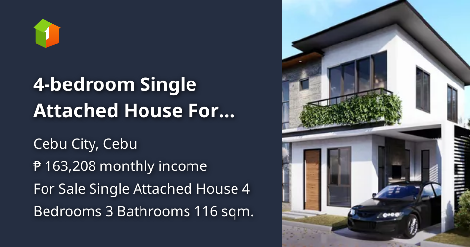 4bedroom Single Attached House For Sale in Tisa Labangon Cebu City [House and Lot 🏘️] (July