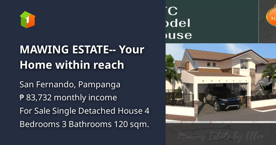 MAWING ESTATE-- Your Home within reach [Houses and Lots 🏘️] (November ...