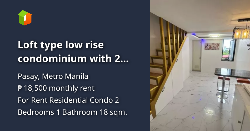Loft type low rise condominium with 2 bedrooms [Condos 🏙️] (July 2025 ...
