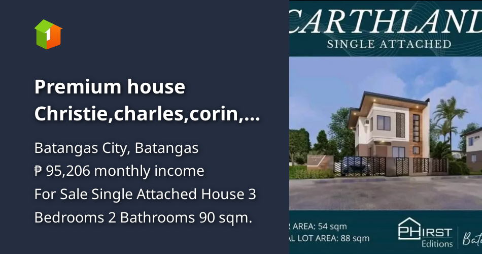 Premium house Christie,charles,corin,cartland tagaytay [House and Lot 🏘